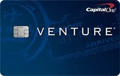 blue capital one venture credit card art