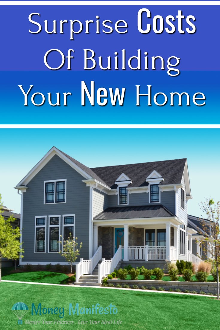 surprise costs of building your new home above large fancy house on corner lot with landscaping